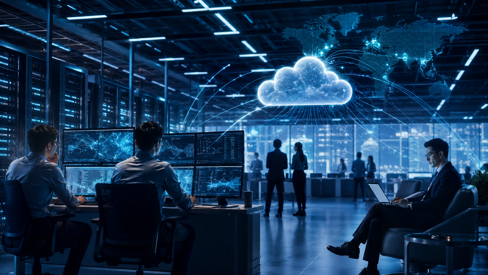 โครงสร้าง Cloud Computing ที่ช่วยสนับสนุนธุรกิจดิจิทัล
